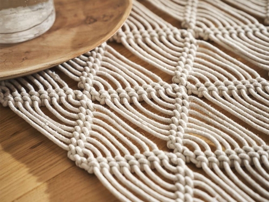Runner Noelani 196 Natural Gofis Home 40x160 100% Βαμβάκι