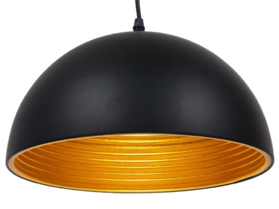 Φωτιστικό Οροφής Chime Black 01004 GloboStar Μέταλλο