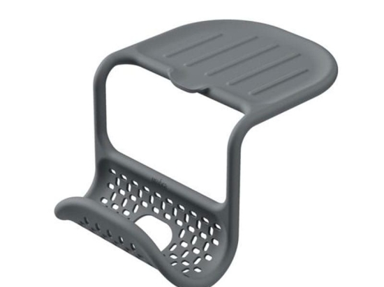 Θήκη Σφουγγαριού Caddy Double 1012330-149 Charcoal Umbra Μέταλλο,Πλαστικό