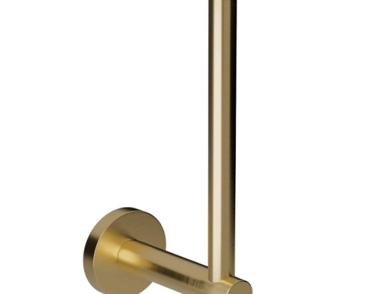 Χαρτοθήκη 102-023 5x5x17cm Brushed Brass Pam&Co Ορείχαλκος