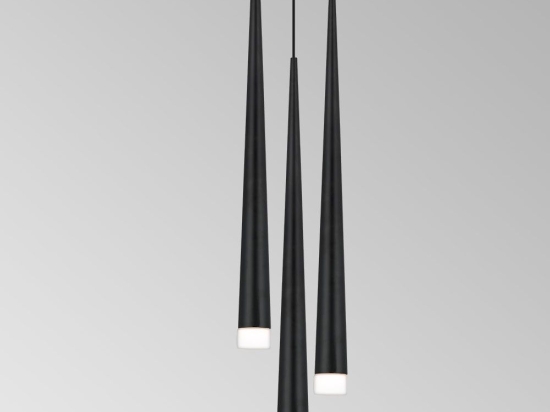 Φωτιστικό Οροφής Κρεμαστό 01220-07 G9  LED D30cm Black Luma