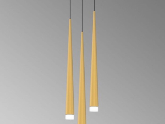 Φωτιστικό Οροφής Κρεμαστό 01220-07 G9  LED D30cm Gold Luma