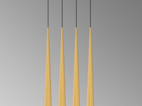 Φωτιστικό Οροφής - Ράγα 01220-09BR G9  LED 85cm Gold Luma