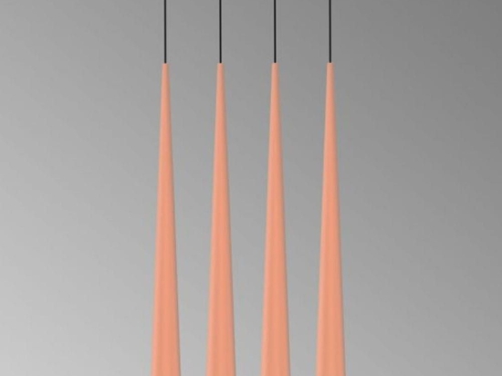 Φωτιστικό Οροφής - Ράγα 01220-09BR G9  LED 85cm Copper Luma