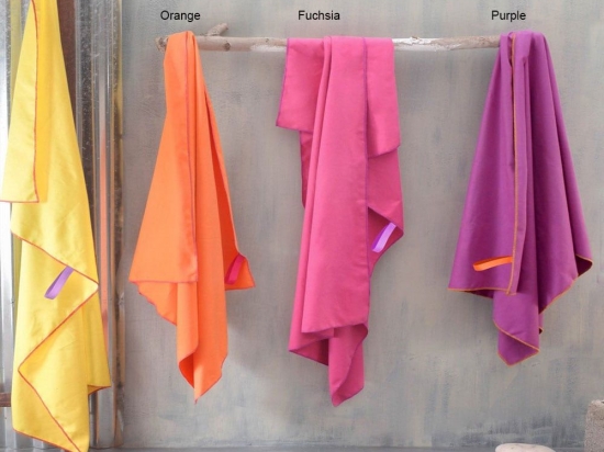 Πετσέτα Θαλάσσης Urban Orange Ρυθμός Θαλάσσης 90x160cm Microfiber