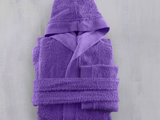 Μπουρνούζι Παιδικό Twist Purple Ρυθμός