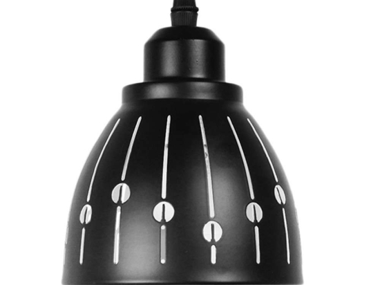 Φωτιστικό Οροφής Hunton 01476 Φ13x14cm 1xE27 Black-White GloboStar