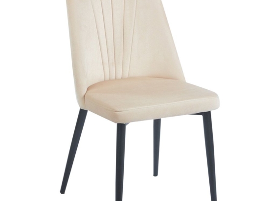 Καρέκλα Μεταλλική Olivia 11.1635 46(59)x58x85cm Beige Zita Plus
