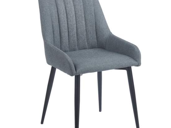 Καρέκλα Μεταλλική Julia 11.1637 49(56)x59x90cm Grey Zita Plus