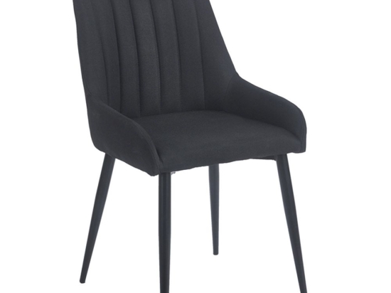 Καρέκλα Μεταλλική Julia 11.1638 49(56)x59x90cm Black Zita Plus