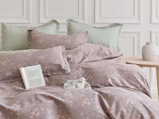 Σεντόνια Juna (Σετ 4τμχ) Multi Ρυθμός Υπέρδιπλo 230x260cm 100% Βαμβακοσατέν
