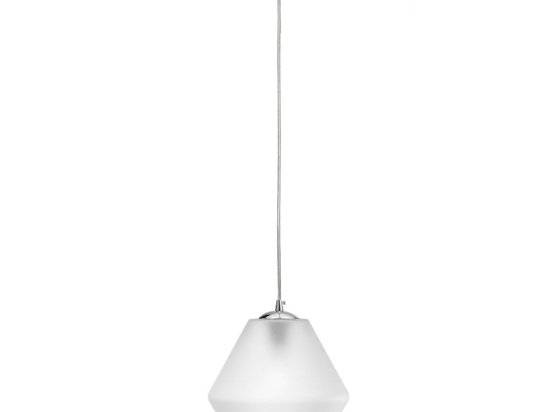 Φωτιστικό Οροφής Κρεμαστό 01022 E27 23x14cm Frost White Luma