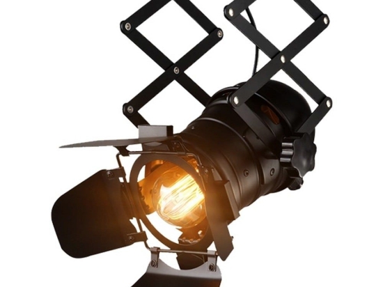 Φωτιστικό Οροφής Broadway 01140 Black GloboStar Μέταλλο