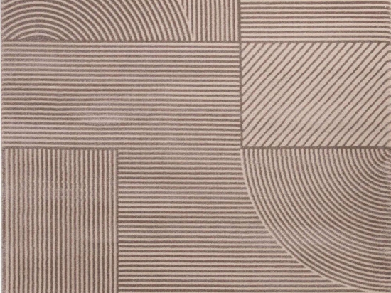Σετ Χαλιά Κρεβατοκάμαρας 3Τμχ. Organic 591 Dark Beige Royal Carpet ΣΕΤ (2 70x140 & 70x200) Polypropylene-Polyester