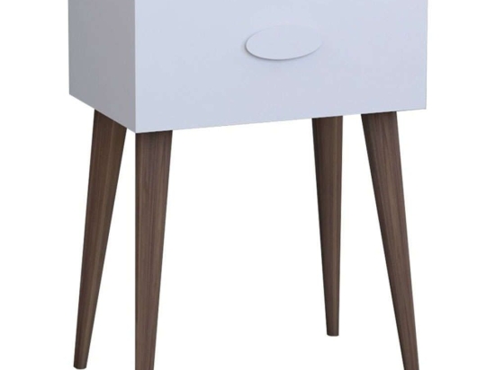 Κομοδίνο Laber 120-000398 45x30x57,5cm White