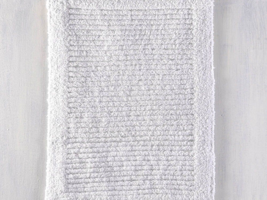 Ταπέτο Μπάνιου Braydon Off White Ρυθμός 50 X 80 100% Βαμβάκι