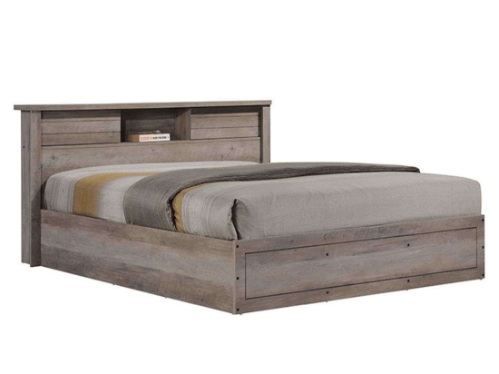 Κρεβάτι Διπλό Tara 123-000175 160x200cm Oak Διπλό