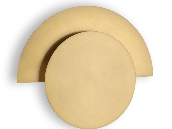 Φωτιστικό Τοίχου 01442 12W LED 3000K 960Lm 25x21cm Gold Luma
