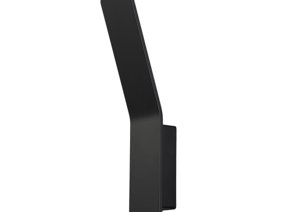 Φωτιστικό Τοίχου 01449 9W LED 3000K 810Lm 7x41cm Sand Black Luma