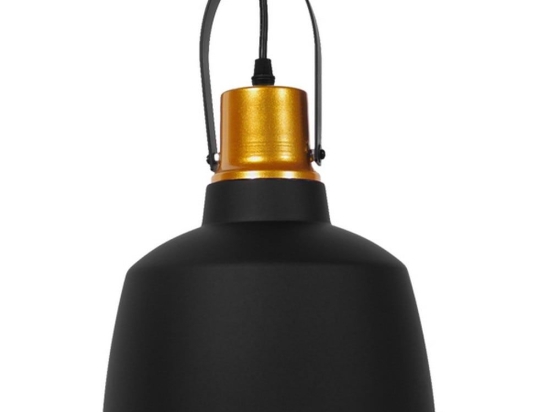 Φωτιστικό Οροφής Devota 01235 Black GloboStar Μέταλλο