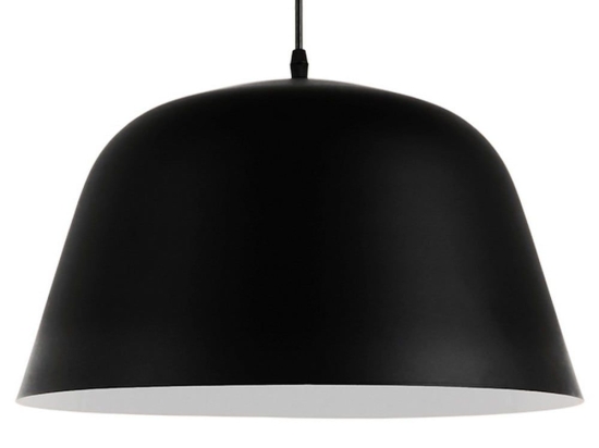 Φωτιστικό Οροφής Eastvale 01281 Black GloboStar Μέταλλο