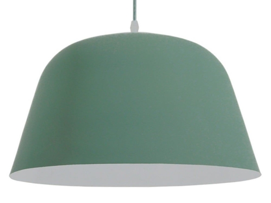 Φωτιστικό Οροφής Upvale 01285 Grey-Green GloboStar Μέταλλο