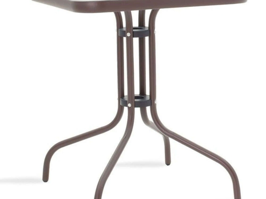 Τραπέζι Κήπου Watson 130-000005 60x60x70cm Brown