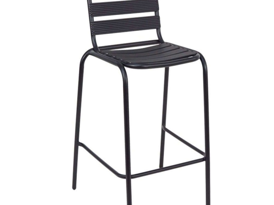 Σκαμπό Μπαρ Sussie 130-000056 58x58x111cm Black