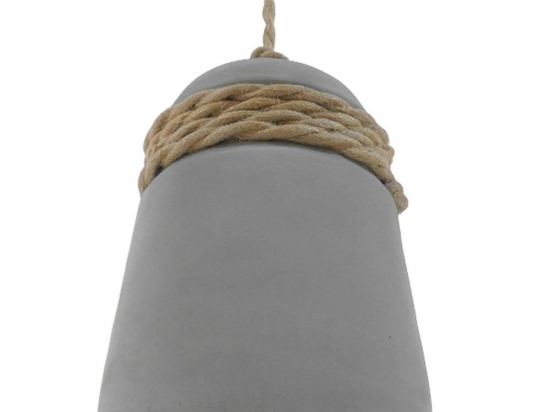 Φωτιστικό Οροφής Etesian 01319 Grey GloboStar Τσιμέντο