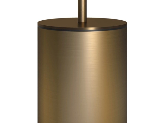 Κάδος Απορριμμάτων 5Lt 139-002 20x35cm Bronze Pam&Co Ανοξείδωτο Ατσάλι