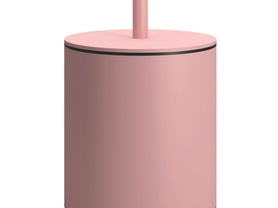 Κάδος Απορριμμάτων 5Lt 139-303 20x35cm Matte Pink Pam&Co Ανοξείδωτο Ατσάλι