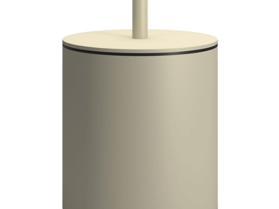 Κάδος Απορριμμάτων 5Lt 139-703 20x35cm Matte Ivory Pam&Co Ανοξείδωτο Ατσάλι