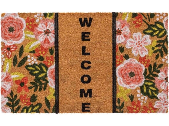 Πατάκι Εισόδου Ruco Style Welcome 012 45x75cm Beige-Multi Sdim 45X75