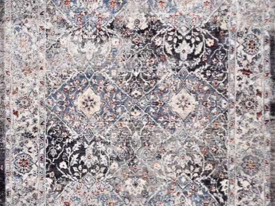 Χαλί Hamadan 31589-95 Beige-Anthracite Merinos 160X230cm