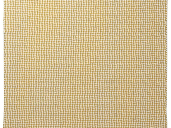 Χαλί Urban Cotton Kilim Houndstooth Yellow Royal Carpet 70X140cm