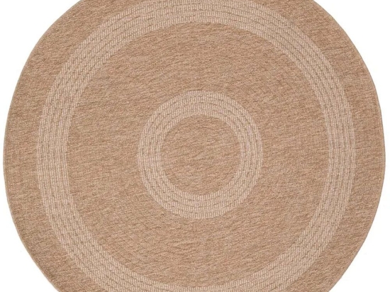 Χαλί Ψάθινο Avanos 8866 White Round Royal Carpet 160X160 Round