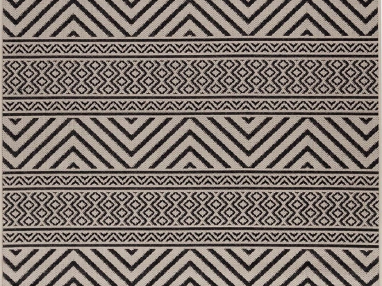 Χαλί Ψάθινο Flox 7525W Black Royal Carpet 200X285cm
