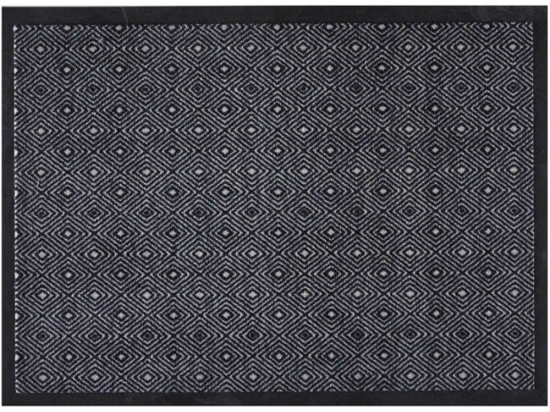 Πατάκι Εισόδου Impression 225 Diamond 60X80cm Black Sdim 60 X 80