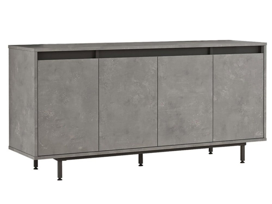 Μπουφές Jethro 176-000122 160x44,5x75,5cm Anthracite Antique-Wenge