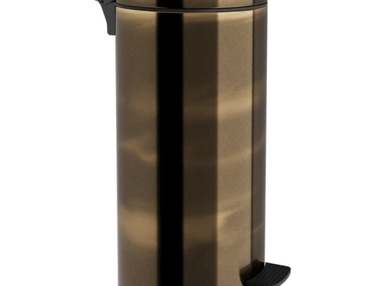 Κάδος Απορριμμάτων Soft Close 20Lt 18-310-002 25x55cm Bronze Pam&Co Ανοξείδωτο Ατσάλι