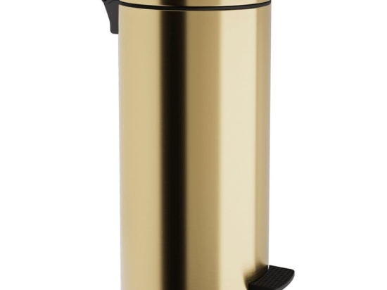 Κάδος Απορριμμάτων Soft Close 20Lt 18-310-023 25x55cm Brushed Brass Pam&Co Ανοξείδωτο Ατσάλι