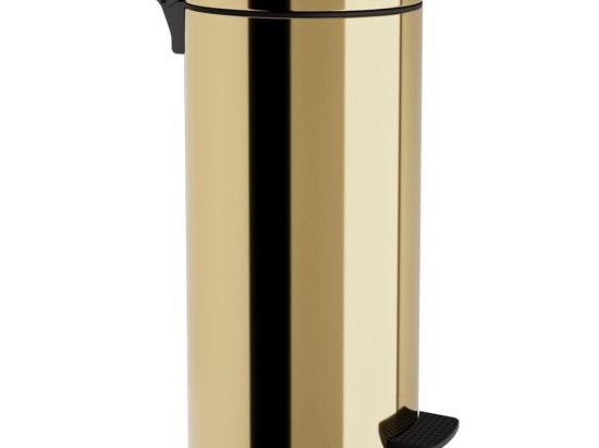 Κάδος Απορριμμάτων Soft Close 20Lt 18-310-024 25x55cm Gold Pam&Co Ανοξείδωτο Ατσάλι