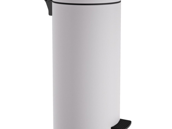 Κάδος Απορριμμάτων Soft Close 20Lt 18-310-033 25x55cm Matte White Pam&Co Ανοξείδωτο Ατσάλι