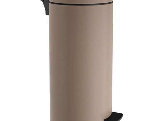 Κάδος Απορριμμάτων Soft Close 20Lt 18-310-103 25x55cm Matte Beige Pam&Co Ανοξείδωτο Ατσάλι