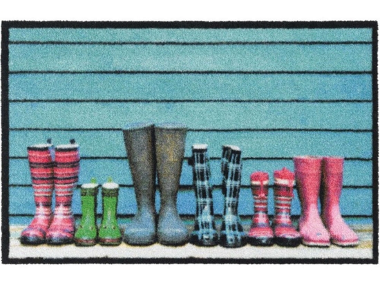 Πατάκι Εισόδου Inspiration 910 Boots 50X75cm Blue-Multi Sdim 50X75