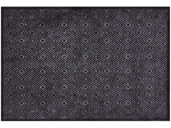 Πατάκι Εισόδου Soft & Deco 625 Diamond 50X70cm Anthracite Sdim 50Χ70