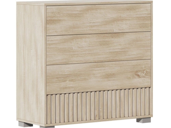 Συρταριέρα Bruse 192-000042 96,7x40,5x92,9cm Sonoma-Oak