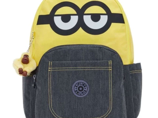 Σακίδιο Πλάτης Παιδικό Για Laptop 15" Minions Seoul Jeans I3986-MI8 44x35x21cm 27lt Multi Kipling Polyamide