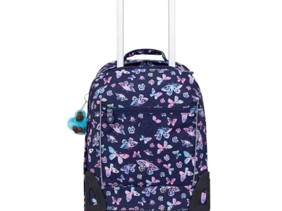 Σακίδιο Πλάτης - Trolley Παιδικό Για Laptop 15" Sari Butterfly Fun I4420-F5K 48x32,5x25cm 27lt Multi Kipling Polyester-Polyamide
