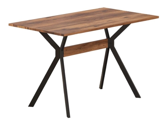 Τραπέζι Laluka 197-000267 120x70x74cm Walnut